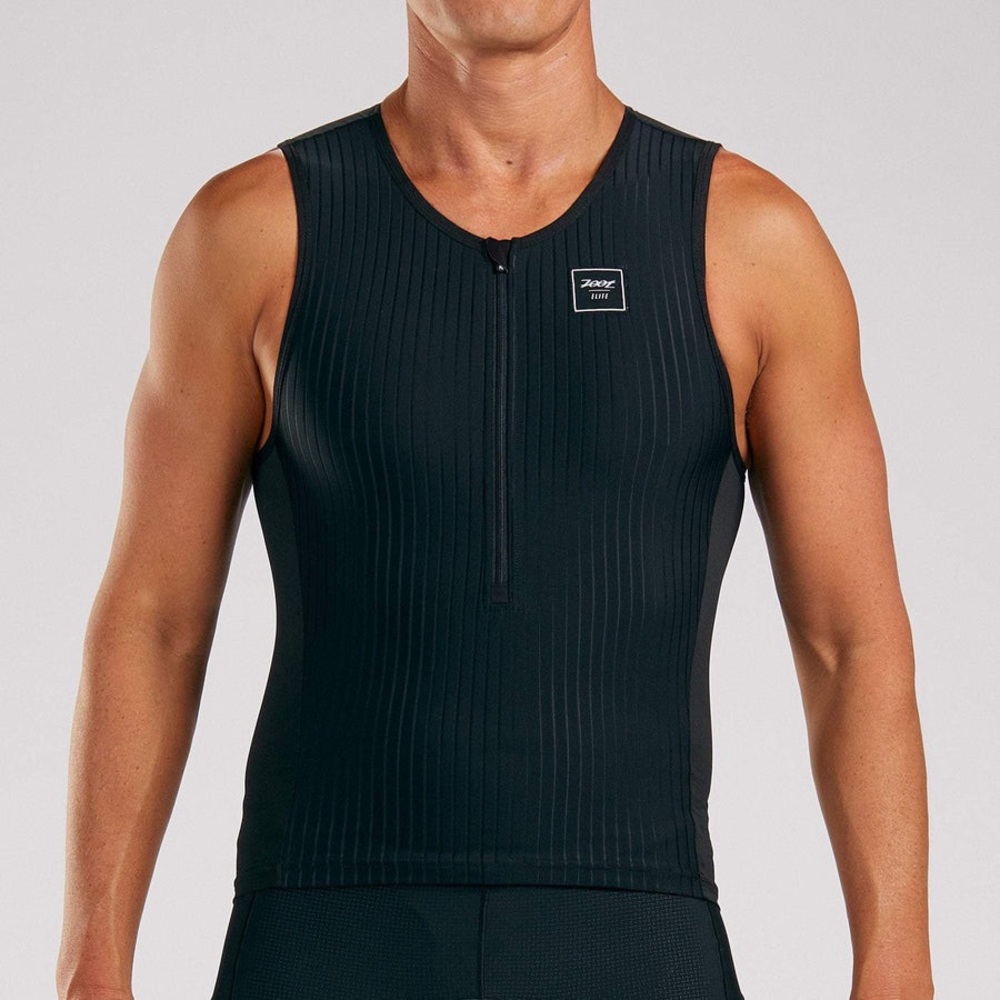 NWT men’s Zoot Elite tri shirt half zip XL